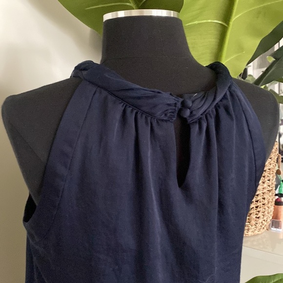 Talbots Navy Dress with Pockets Size 12 - Picture 5 of 9